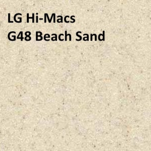 Lg hi macs g48 beach sand